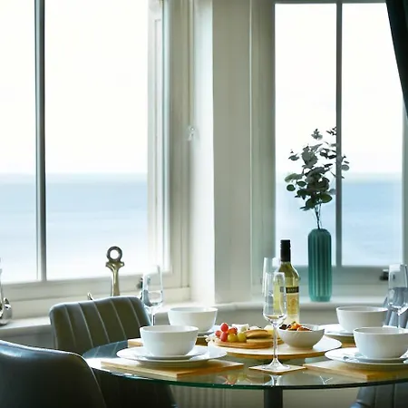 公寓 Sea View Serenity Breath Taking Sea View Sleeps 4 斯卡伯勒